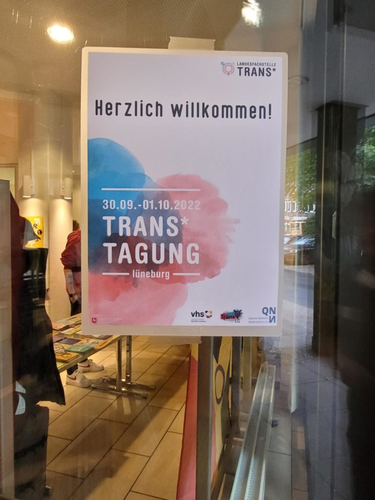Eingang zur Trans*Tagung Lüneburg